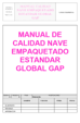 MANUAL DE CALIDAD PARA NAVES DE EMPAQUETADO PARA ESTÁNDAR GLOBAL GAP